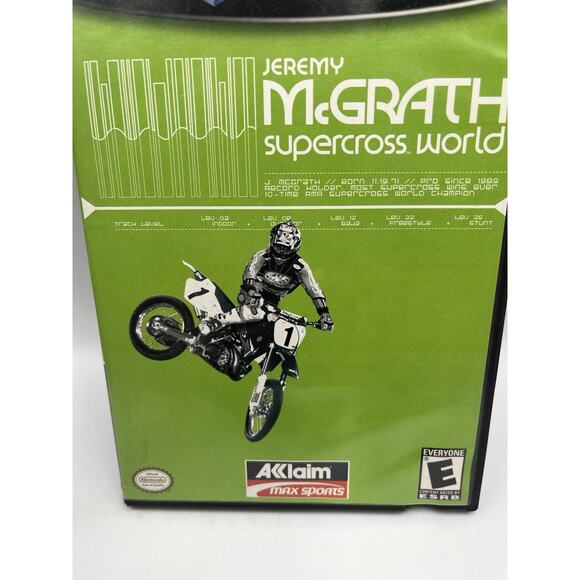 Jeremy McGrath Supercross World - Nintendo GameCube - Tested - Picture 4 of 8